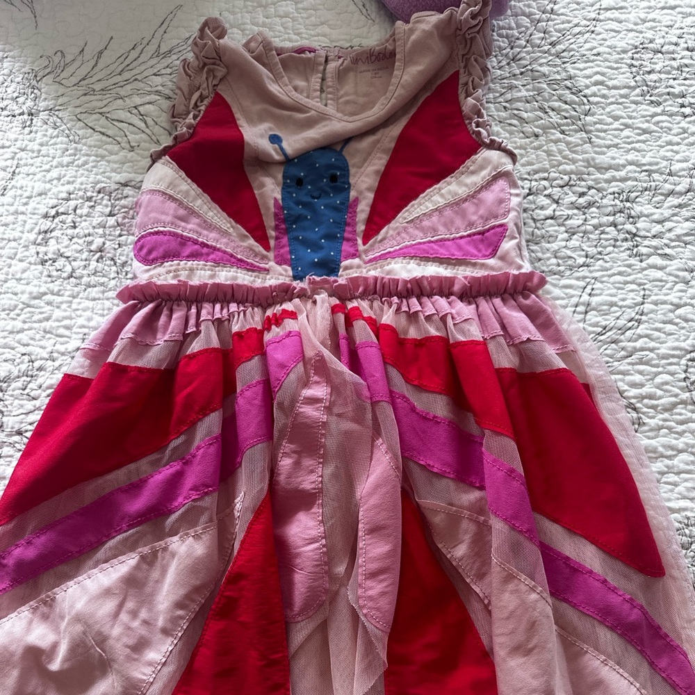Mini Boden butterfly dress